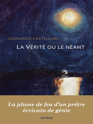 cover image of La Vérité ou le néant